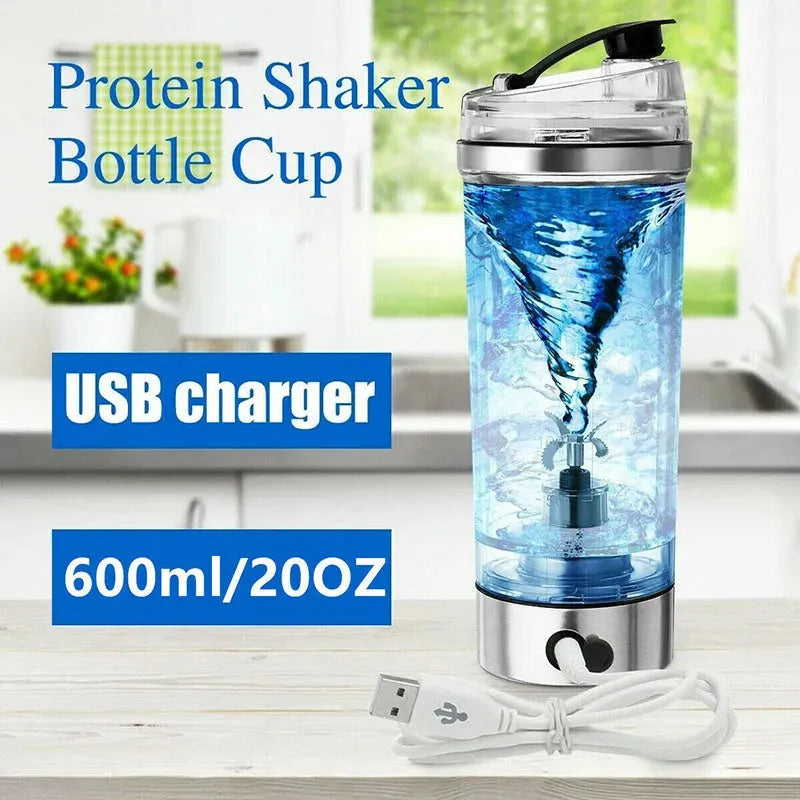 Electric Protein Shake Stirrer USB Shake Bottle - Bellarte Enchanté Electric Protein Shake Stirrer USB Shake Bottle
